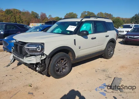 2024 Ford Bronco Sport Big Bend z USA, uszkodzony, nr VIN 3FMCR9B65RRE63107